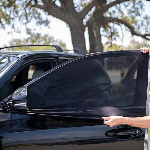 Miniatura 3 de Sedanes y SUV compactos pantallas de ventana delantera de coche para acampar ventanas delanteras de la sombra de la ventana lateral del conductor,