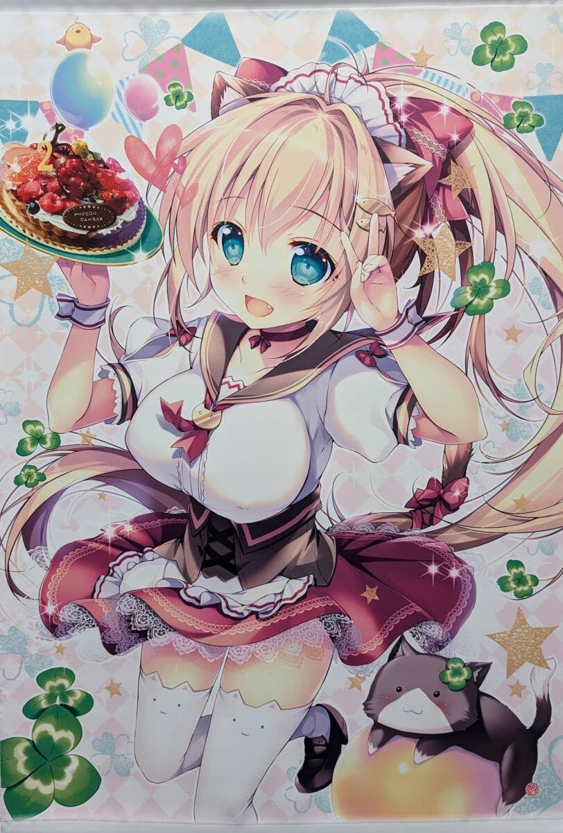 PINK CHUCHU みけおう 複製色紙6枚セット 直筆サイン入り 百五十年目