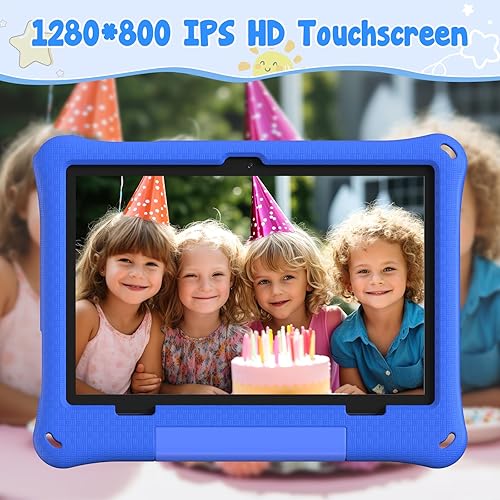 Miniatura 5 de Tableta para niños, tableta Android 15 para niños de 10 pulgadas Octa-Core, 12GB+64GB+2TB almacenamiento expandible, funda EVA, control parental,