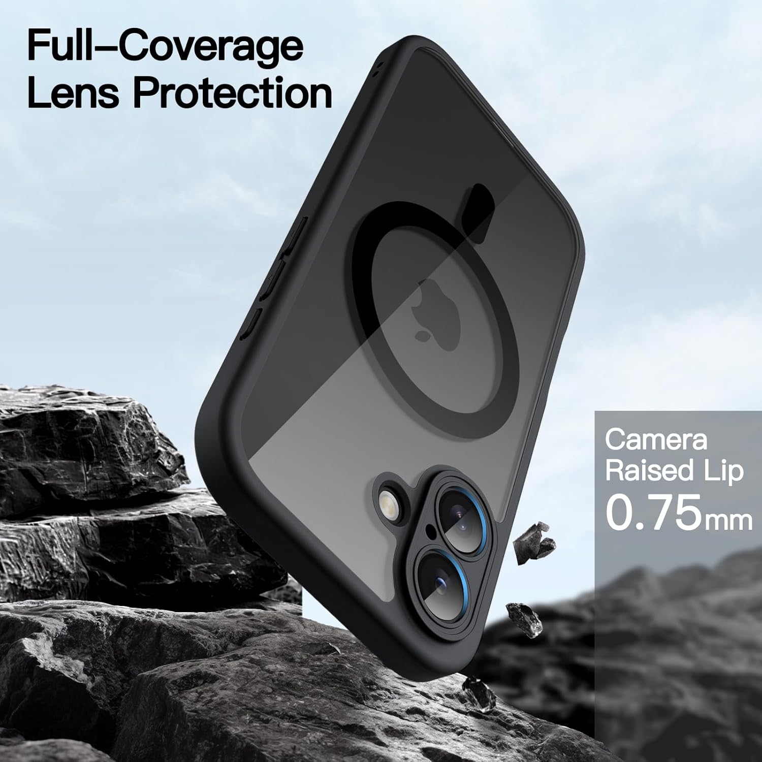 الأصلي - حافظة حماية مع شاشة حماية مدمجة من الزجاج المقوى وزر ... - view 5