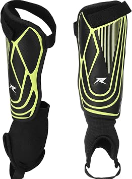 Soccer Football Shin Guards with Ankle Protection, Super Protective Flexible Low-Profile Adult,Youth, Junior