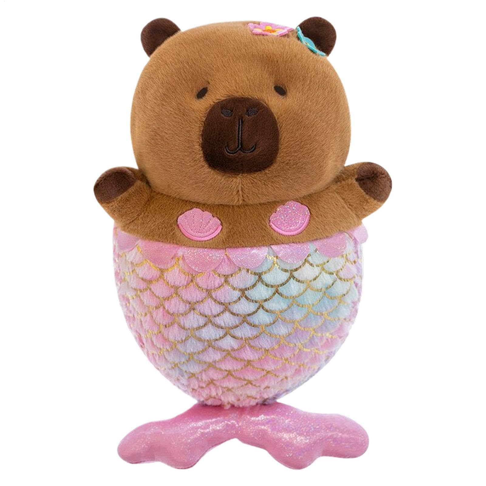 Capybara Plush Pillow Adorable Stuffed Capybara Toy Pillow Hugging