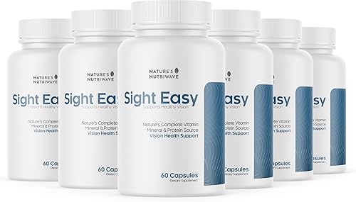 Miniatura 7 de SIGHT EASY - Vitaminas y suplementos minerales para los ojos con luteína y zeaxantina, vitamina C, vitamina E, zinc y arándano para una visión