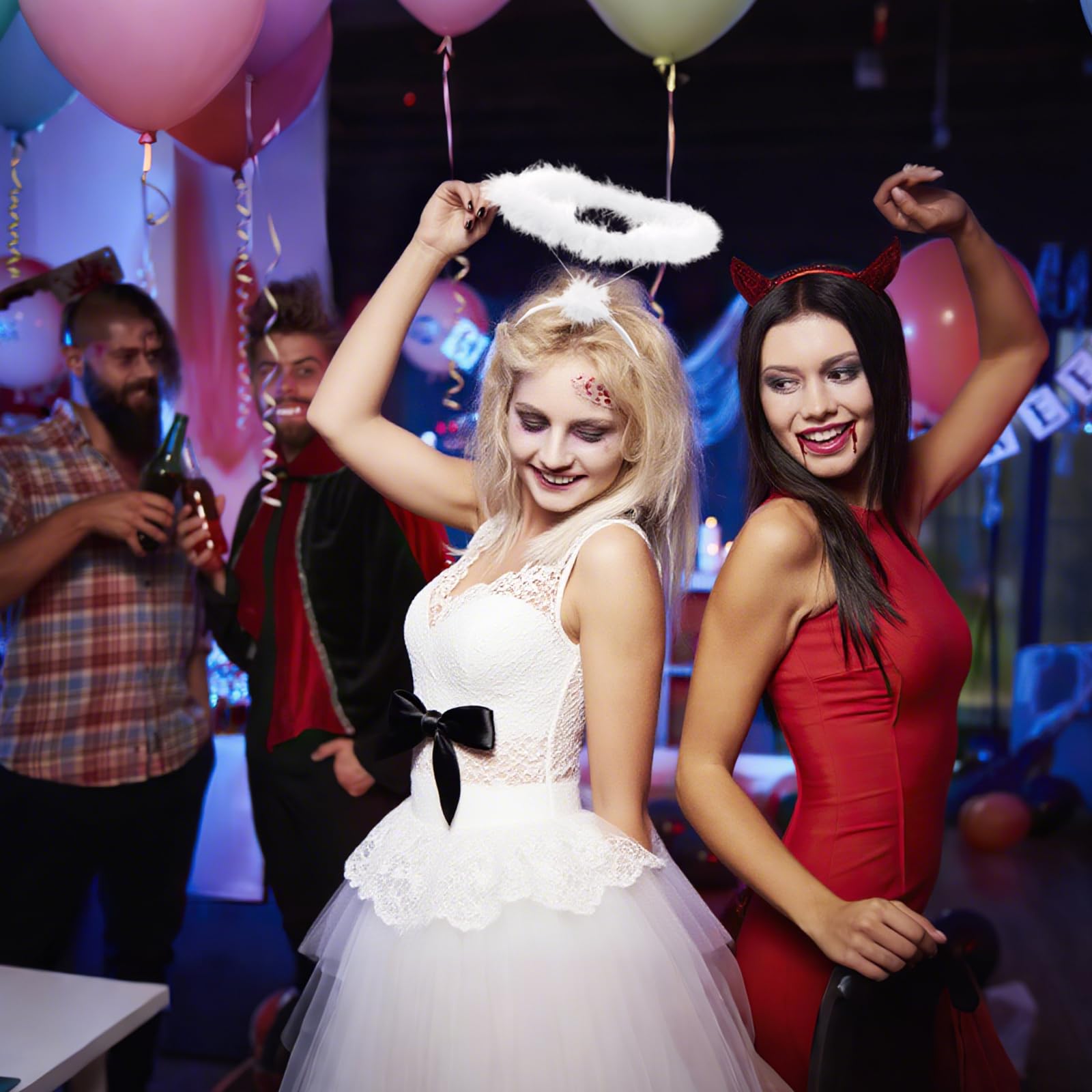 Serre Tete Halloween, Serres Tetes Halloween Femme, Convient pour les Fêtes de Carnaval d'Halloween et Les Jeux de Rôle