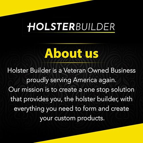 Miniatura 7 de HolsterBuilder Kydex - Sábanas de color liso .080 para bricolaje - Funda de arma, funda Kydex y bolsa de mag, kit de funda Kydex para hacer