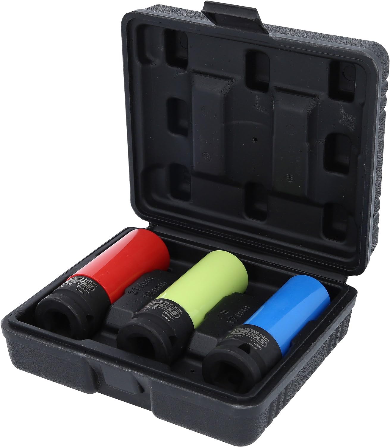 KS Tools 515.1070 1/2"Zestaw gniazd silowych do alu-felg 3-szt, 17-21mm