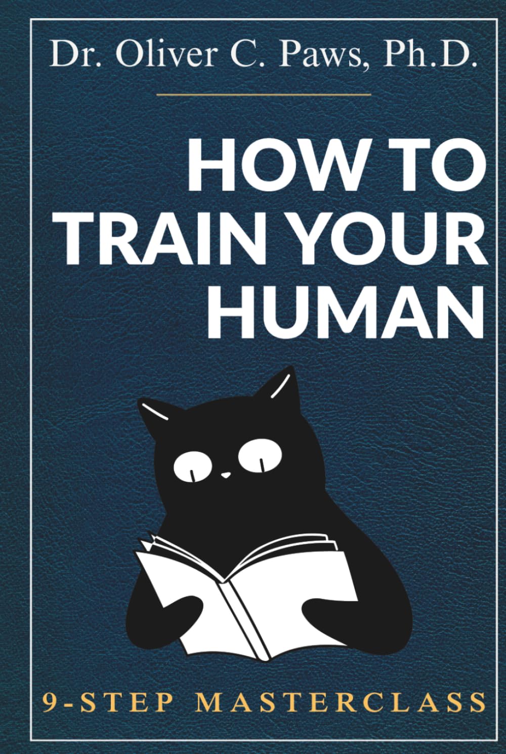 HOW TO TRAIN YOUR HUMAN: A Hilarious Gag Gift for Cat Lovers and Owners: 150 Pages of Feline Wisdom Written Entirely in Meows