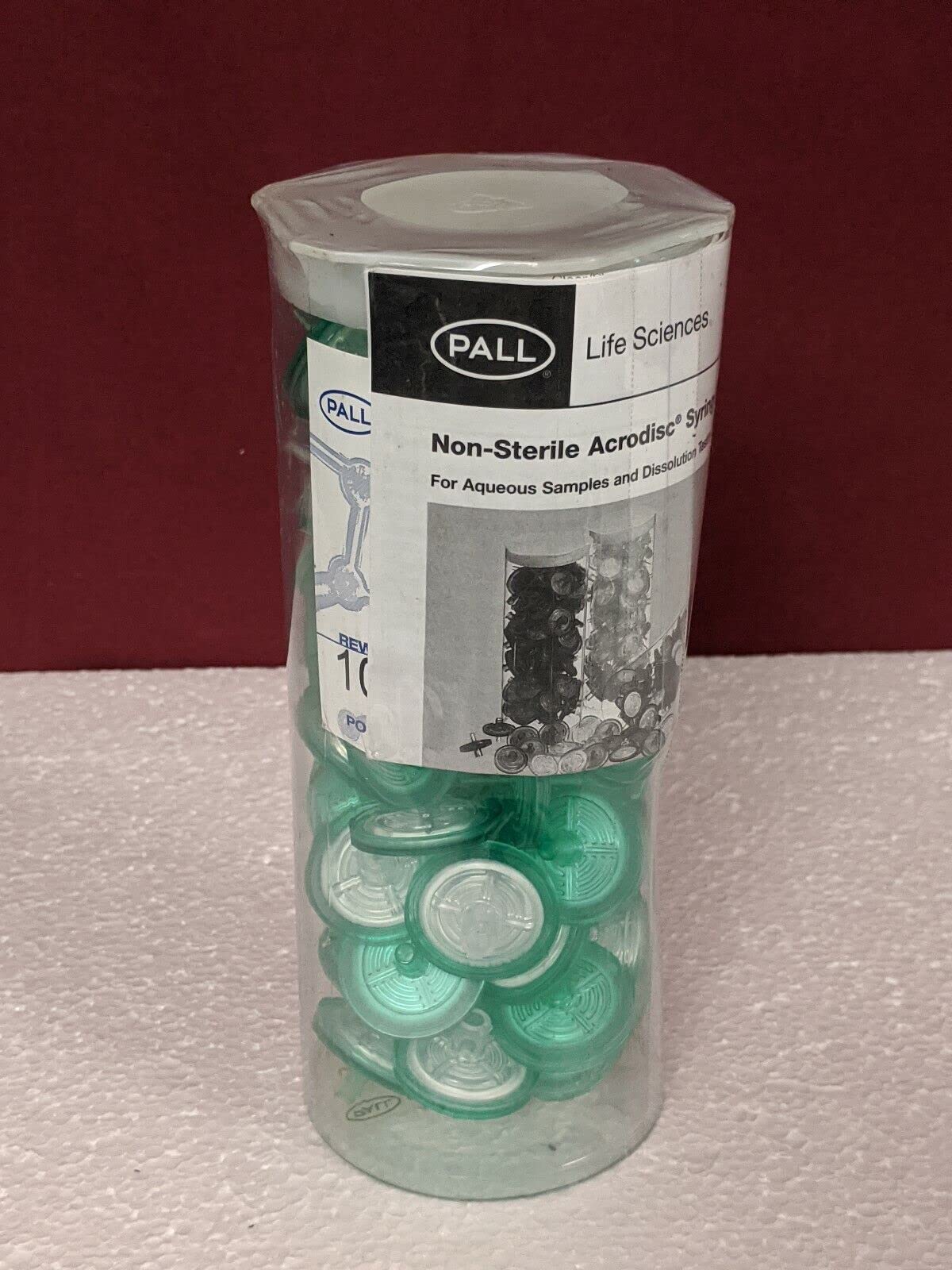 Pall Acrodisc 25 mm Syringe Filter 5 µm Versapore Membrane PN 4489T / Pack of 75