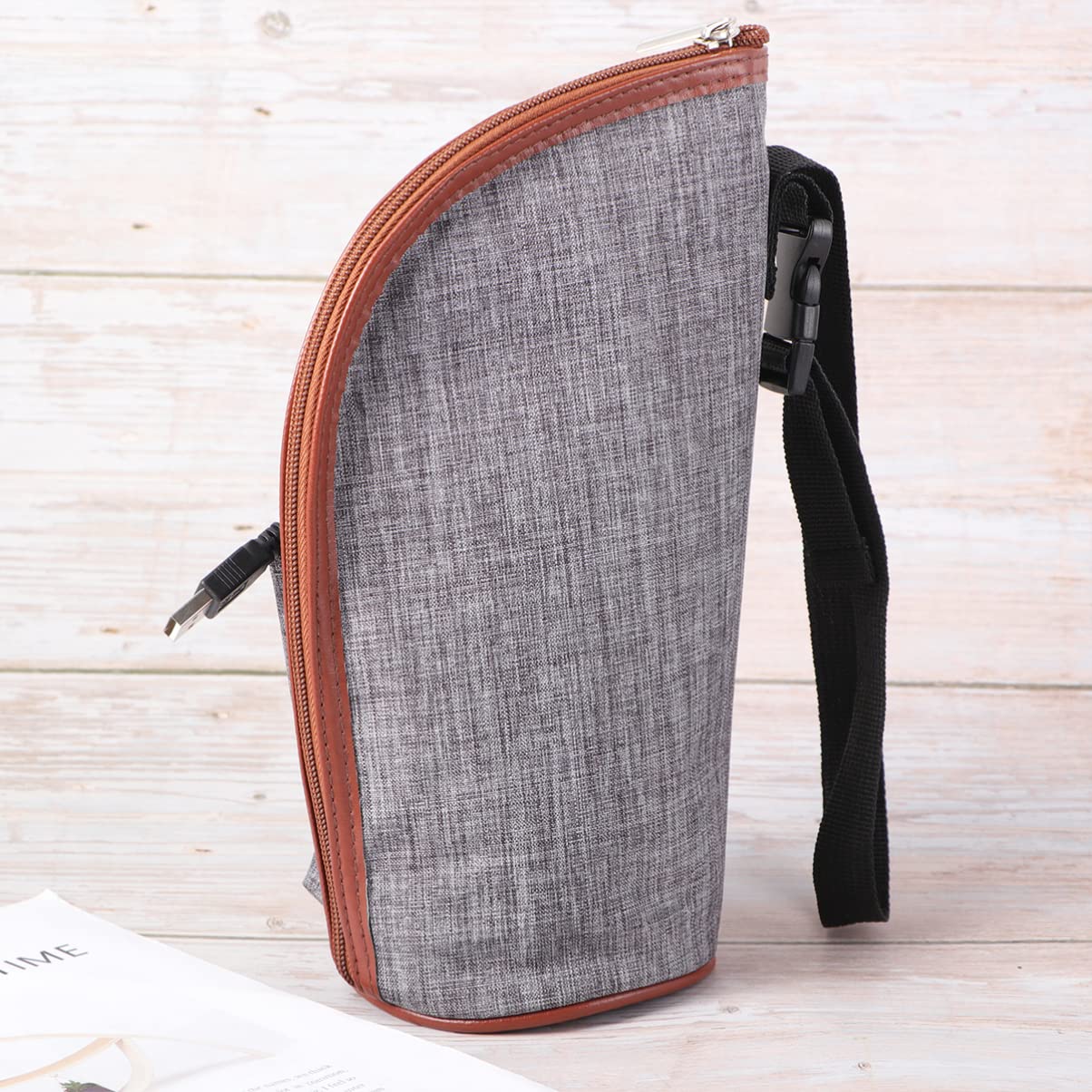 Toyvian 2ensembles Chauffe-biberon Usb Portable Avec Thermique Automatique Pour Voyage Maintien à Matériau De Accessoires Pratiques Pour Famille