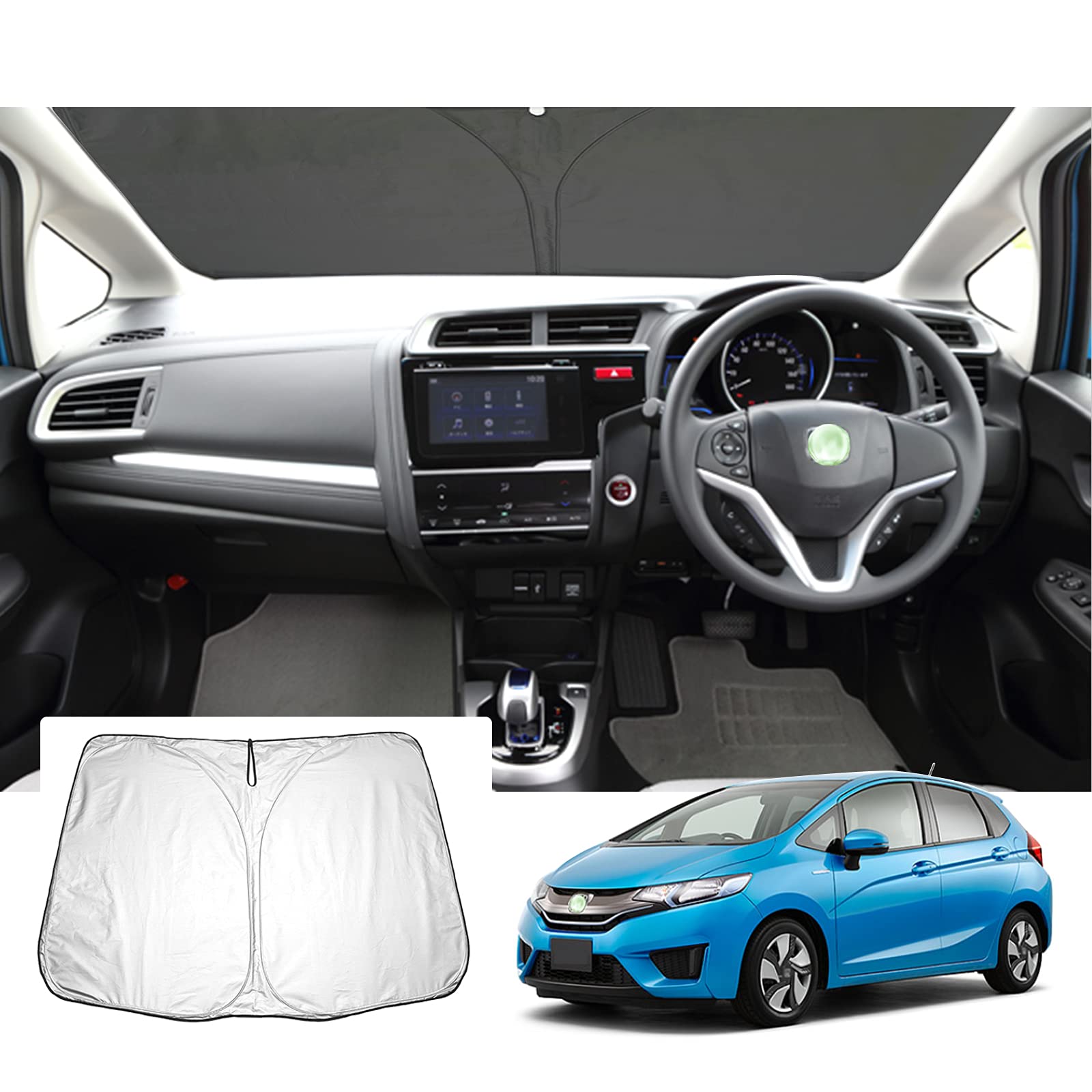 GKフィット フロントリップスポイラー ブラック】ホンダ フィット GK系 GP系 FIT フロントリップスポイラー