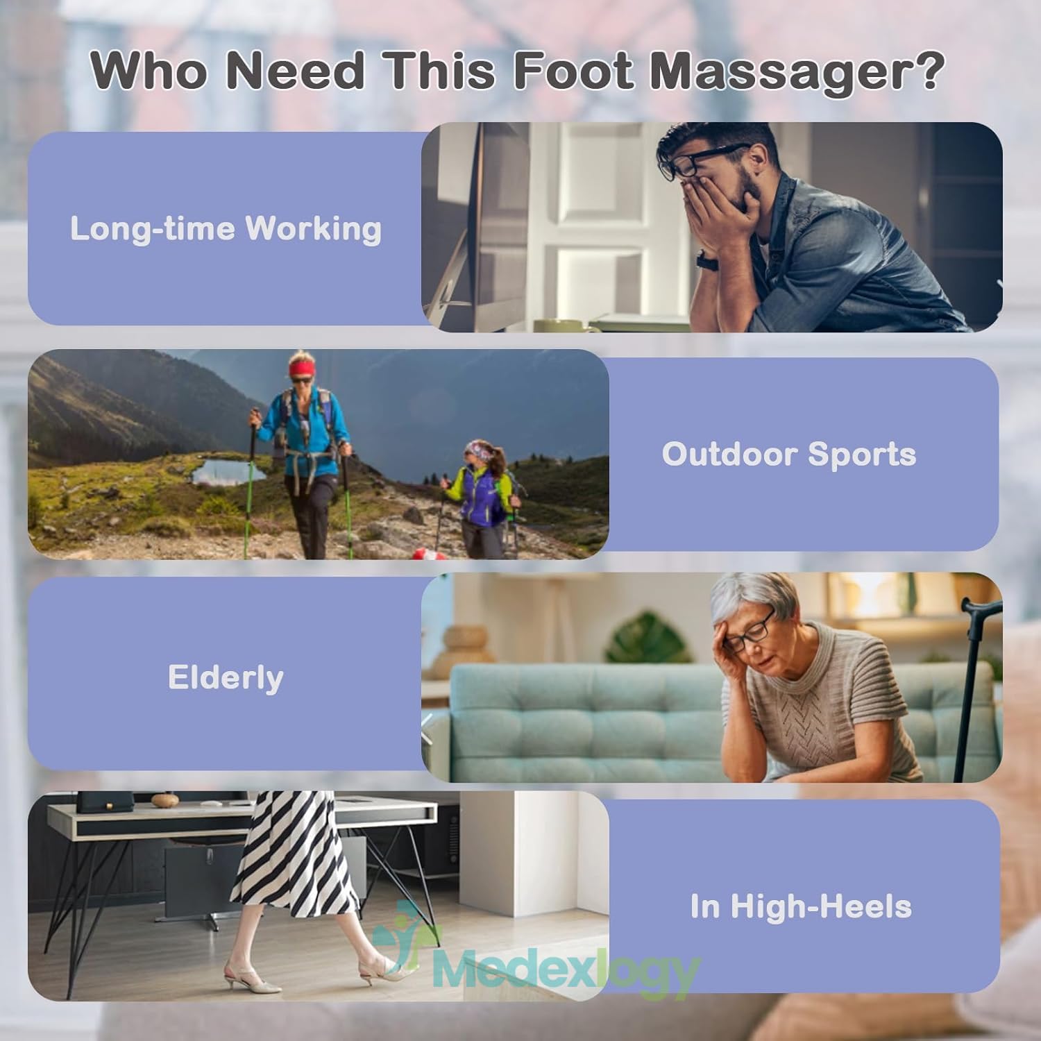 Medexlogy foot cargo pain relief relief wireless electric EMS massage machine, foldable and portable recharging automatic automatic automatic with 8 mode 19 Intensity (Foot Massagar) 2025 latest Medexlogy foot cargo pain relief relief wireless electric EMS massage machine, foldable and portable recharging automatic automatic automatic with 8 mode 19 Intensity (Foot Massagar) 2025 latest