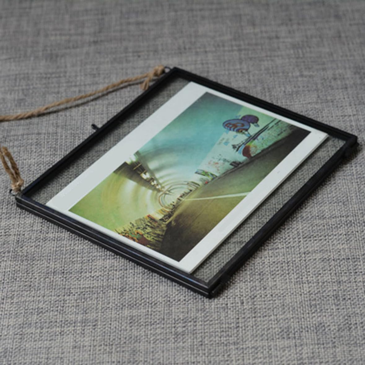 フォトフレーム ガラス付き Amazon.co.jp: [XYJP] 2枚のガラス板で挟み込むタイプのフォトフレーム