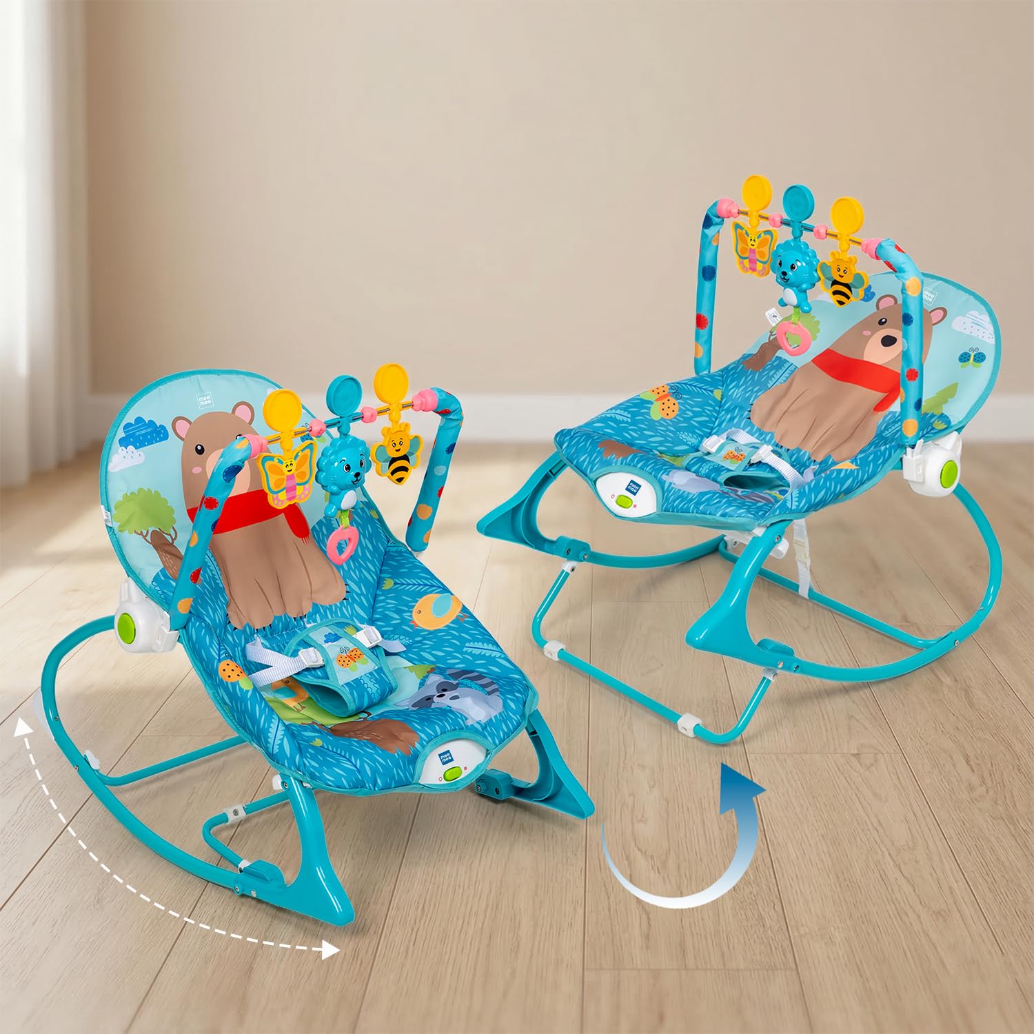 Mee Mee Bounzy Baby Rocker Cum Bouncer for Newborn to Toddler