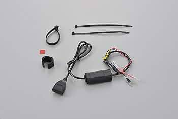 Amazon | DAYTONA(デイトナ) バイク専用電源 ACC2.1A USBx1 メインキー