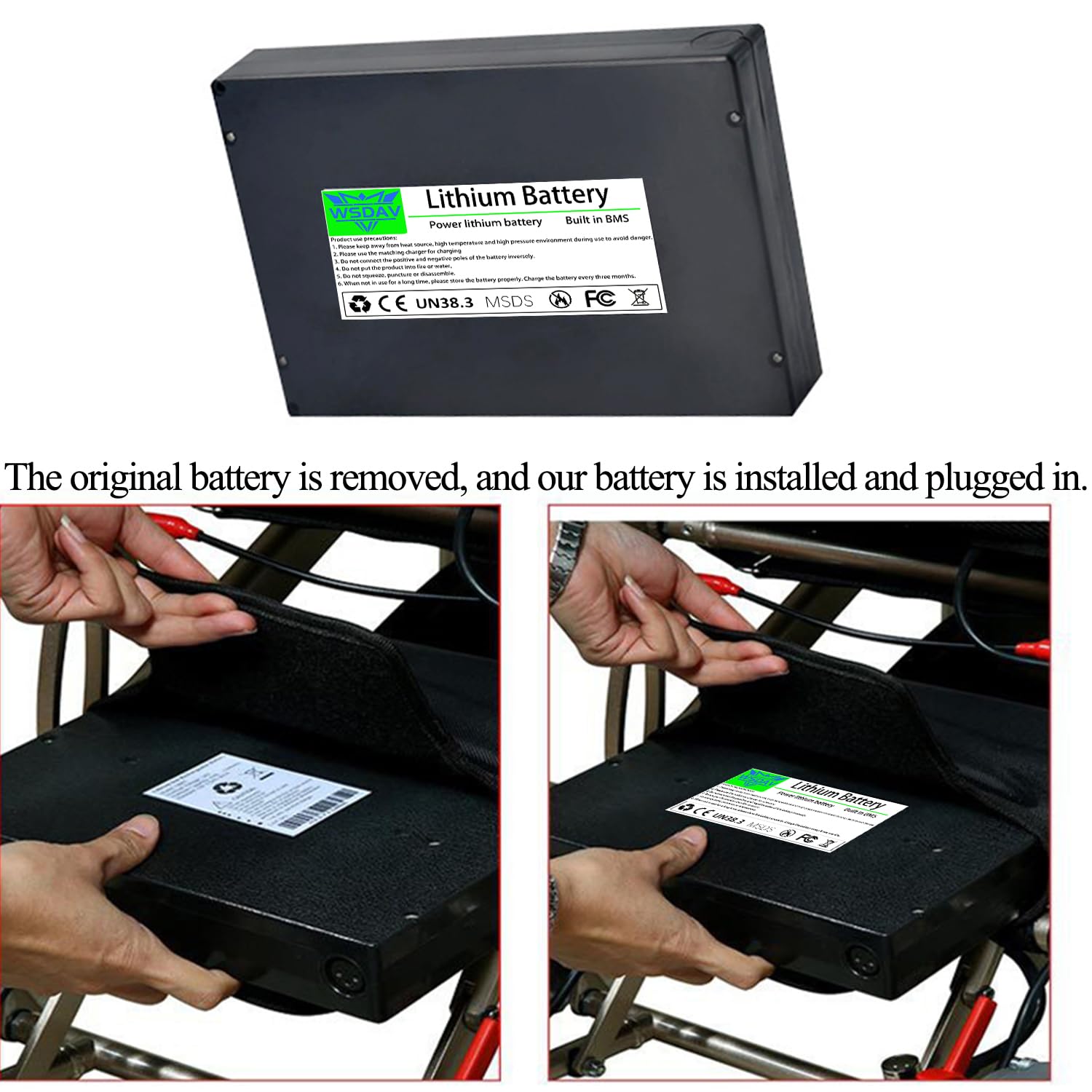 Batterie pour Fauteuil Roulant électrique 24 V
