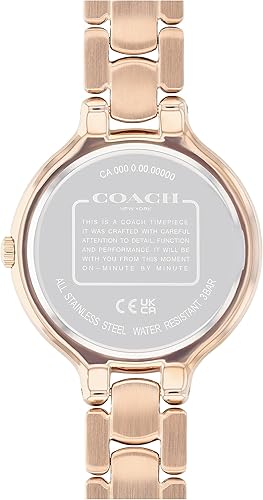 Miniatura 3 de COACH Chelsea - Reloj para mujer Acero inoxidable brillante Reloj elegante y clásico para uso diario y ocasiones especiales