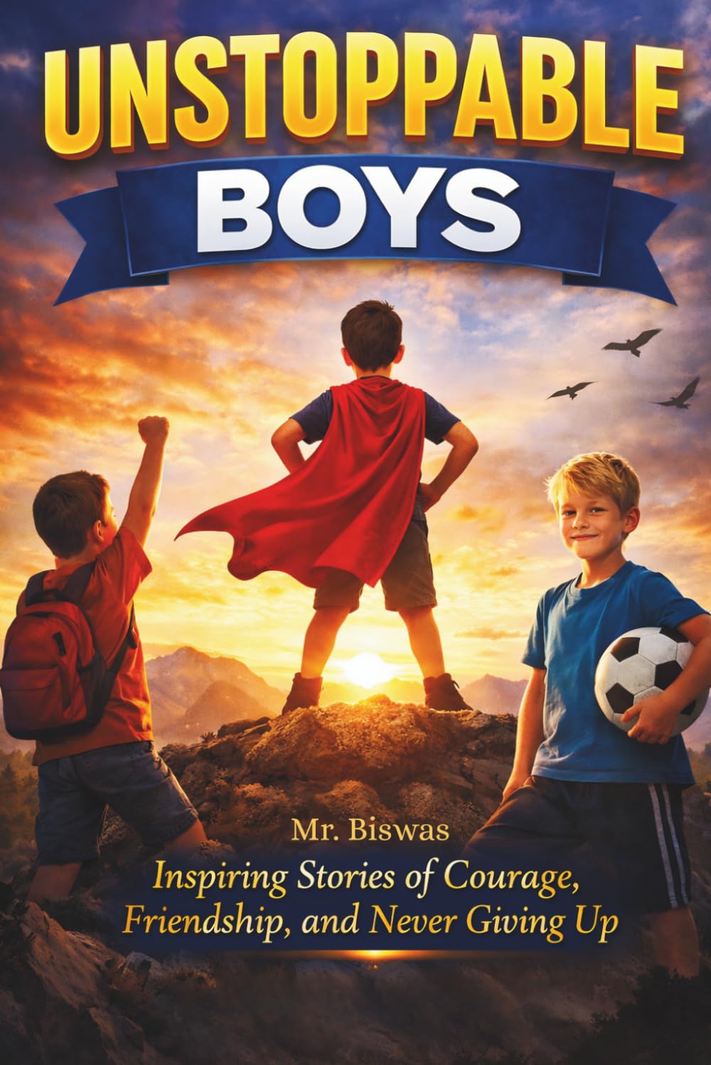 Unstoppable Boys: Inspiring Stories of Courage, Friendship, and Never Giving Up