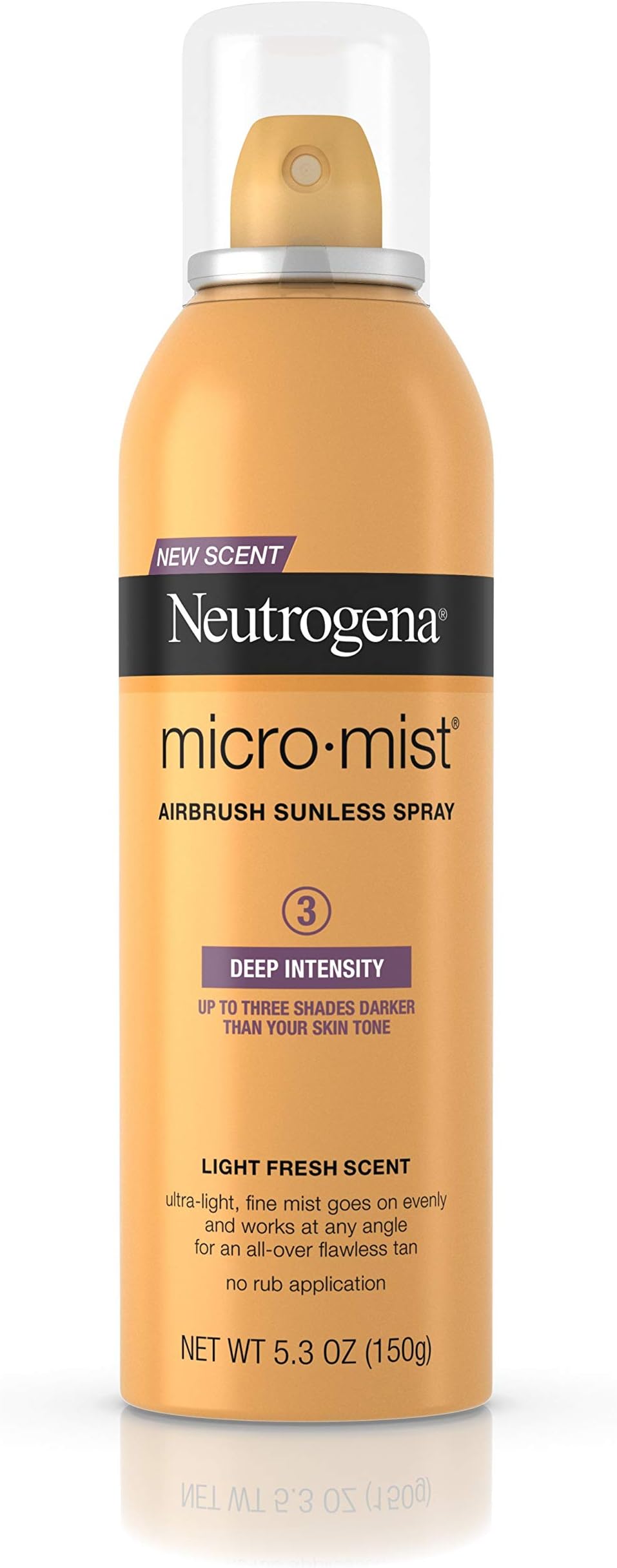Neutrogena MicroMist Tanning Sunless Spray, Deep, 5.3 Ounce