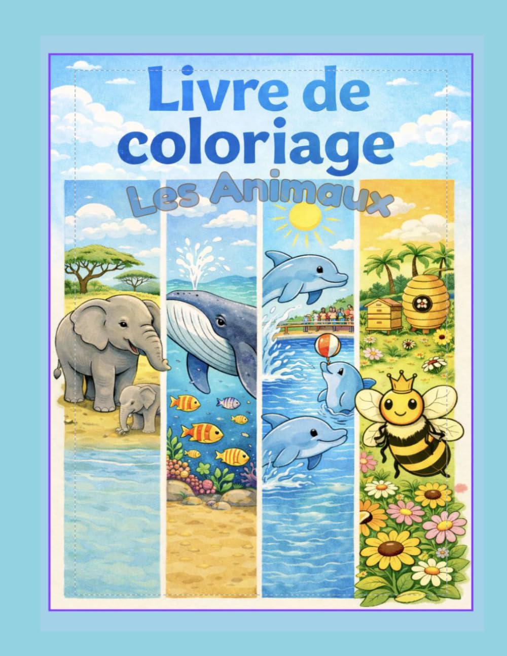 Livre de Coloriage: Les Animaux