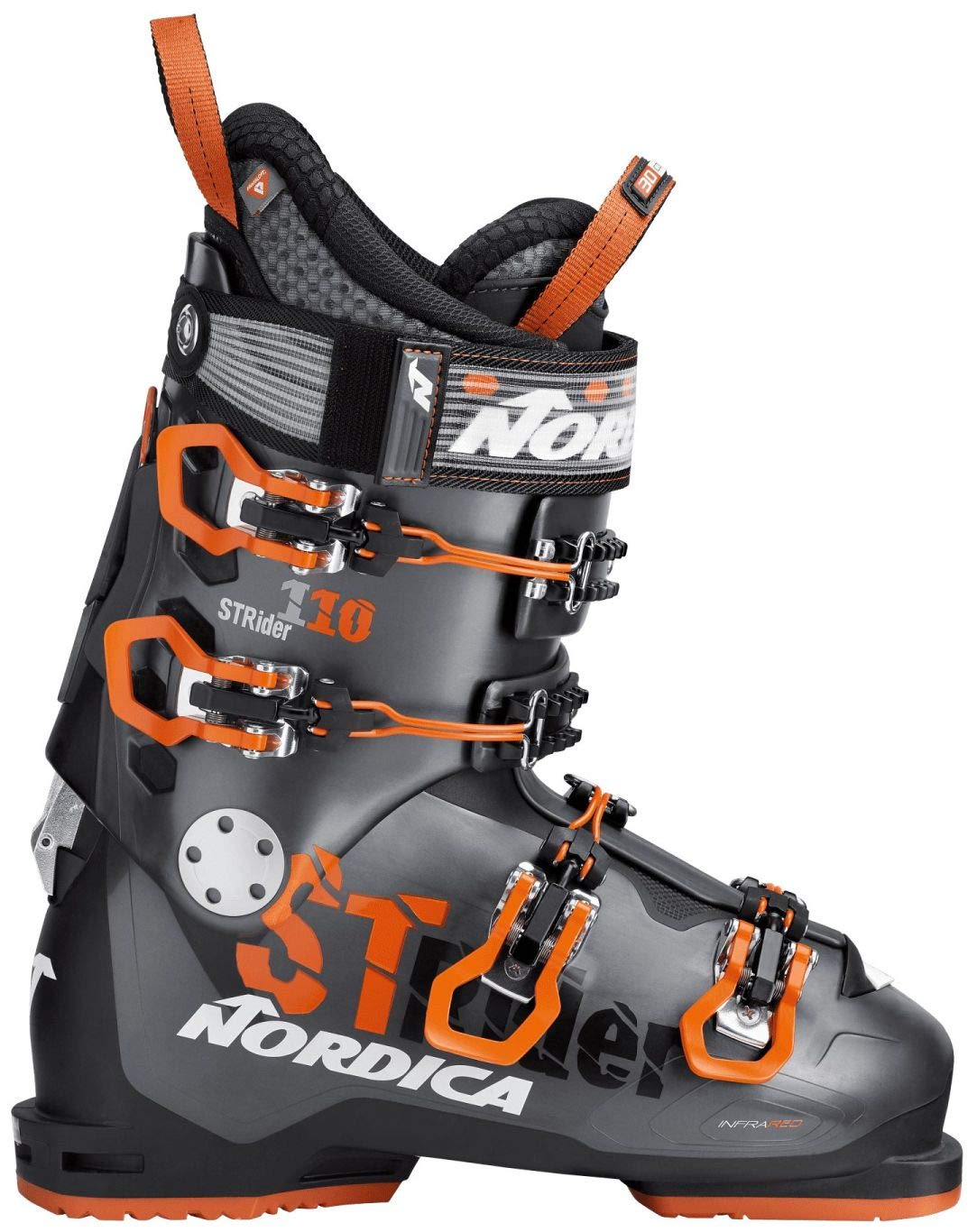 Nordica Strider 110 Ski Boots 2021 Anthrocite/Orange 23.5