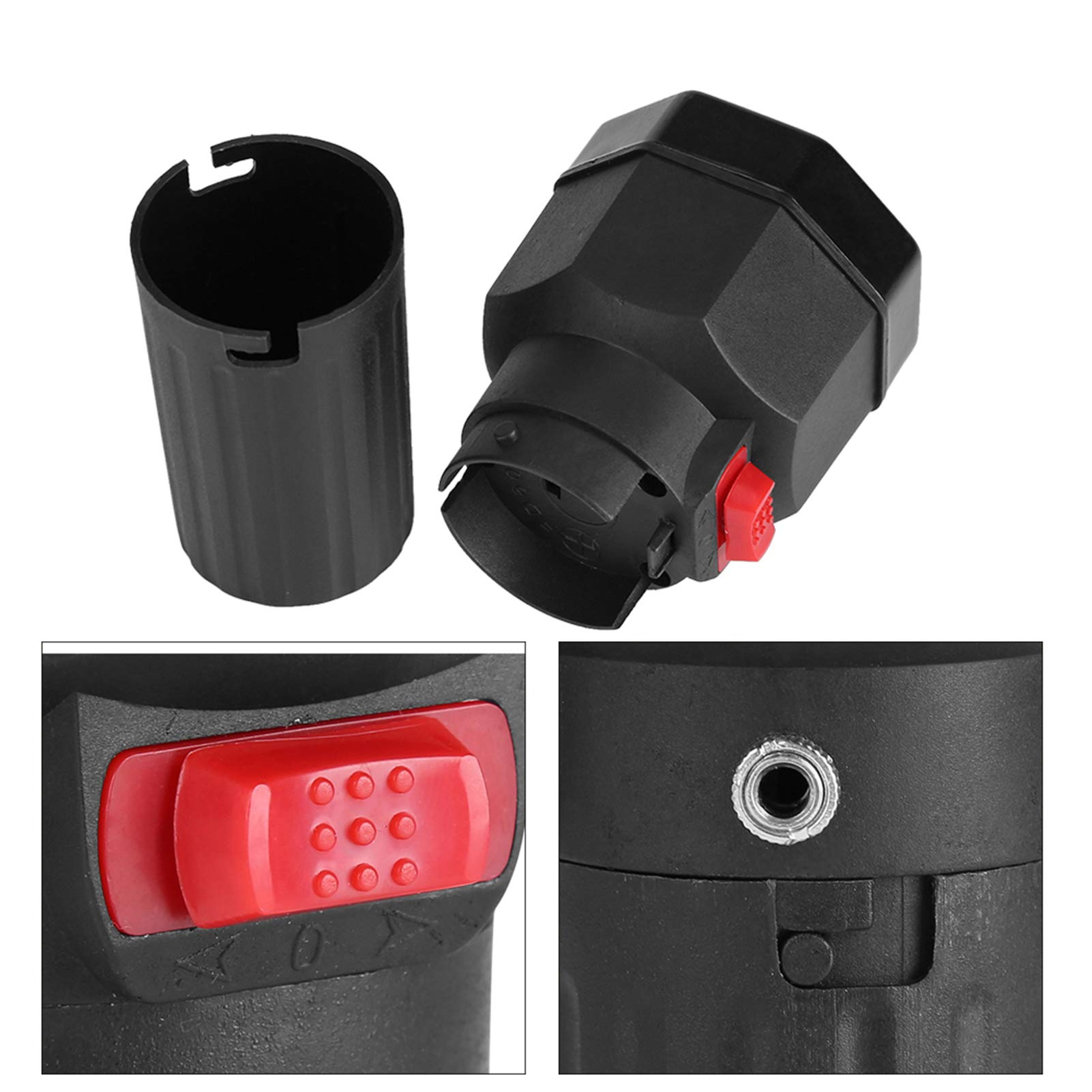 Estink Motore Girarrosto Elettrico per Barbecue, DC 5V, Rotazione CW/CCW, con Cavo USB 1m, Nero