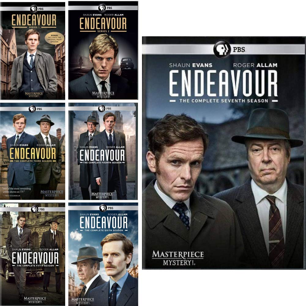 Masterpiece Mystery Pbs Endeavour The Complete Series Dvd Season