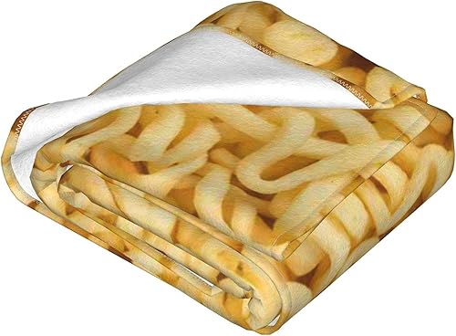 Miniatura 5 de Manta Ramen divertida manta de fideos instantáneos para niños, adolescentes y adultos, manta de felpa ligera y esponjosa para sofá, cama, viajes,