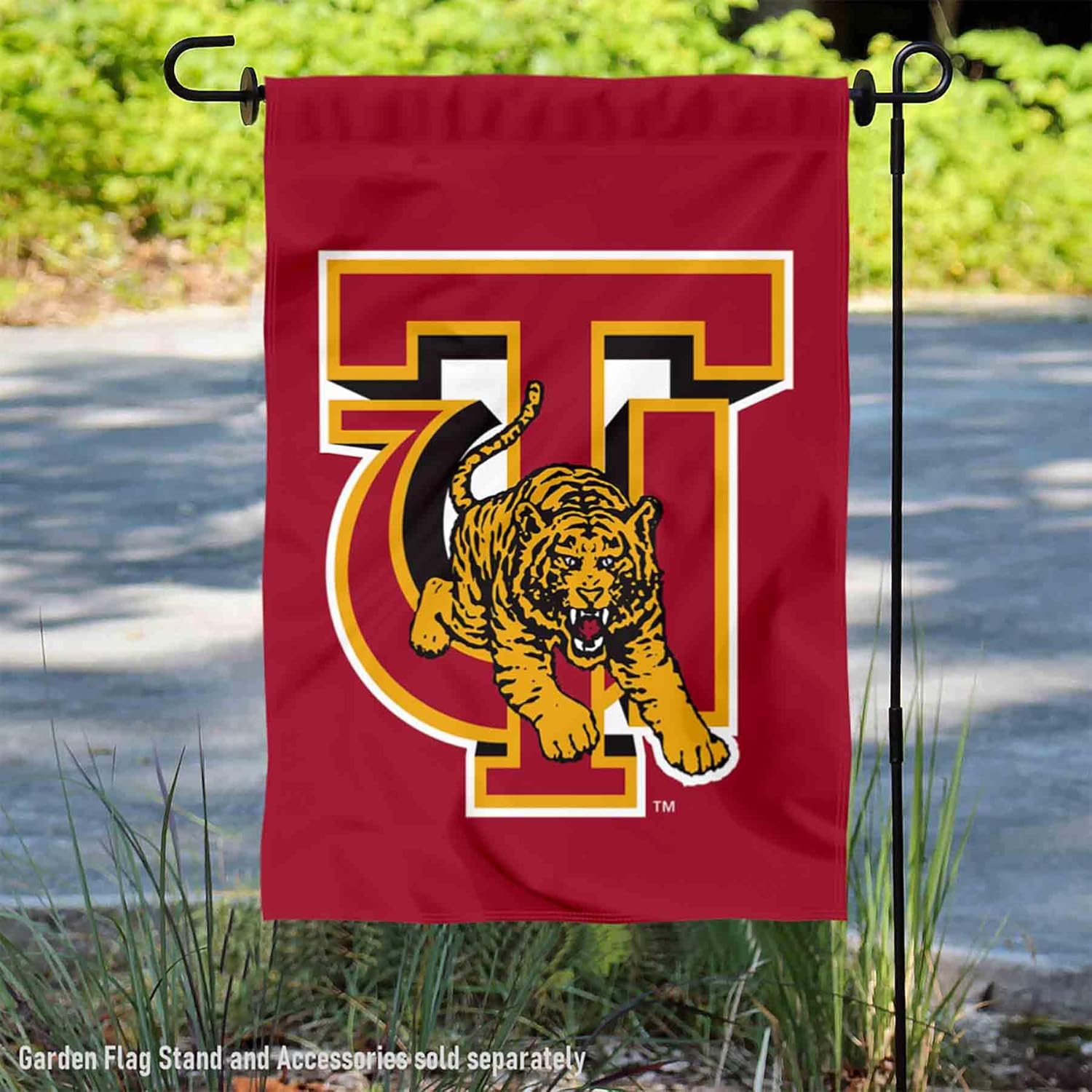 Tuskegee Golden Tigers Double Sided Garden Banner Flag - Image 2