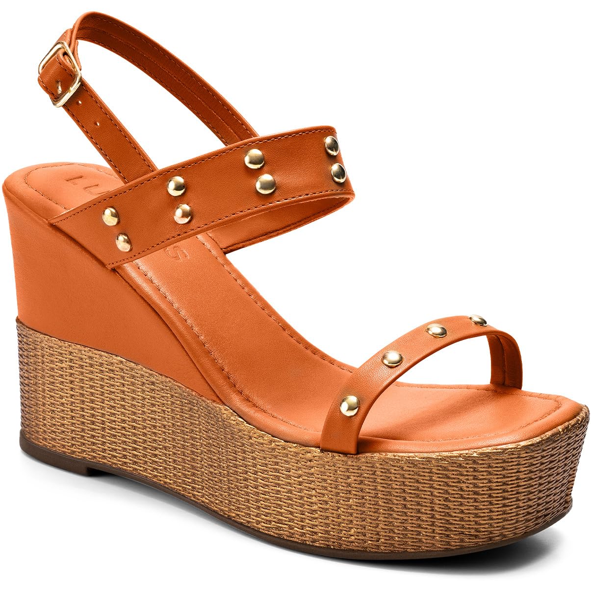 Sandália Feminina Anabela Plataforma Alta Confortável Juta Tachas em promoção! Veja a oferta e mais achadinhos de Sandálias 2 Hoje é o melhor dia para comprar Sandália Feminina Anabela Plataforma Alta Confortável Juta Tachas com aquele preço maroto! Promoção! Aproveite a oferta! 2