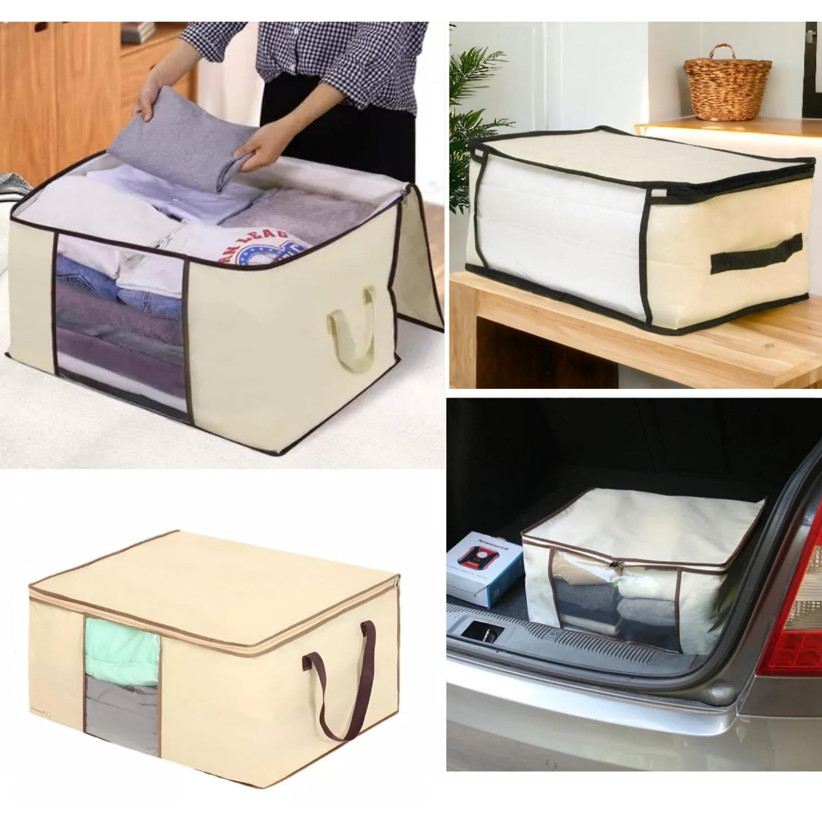 Cajas De Almacenaje Ropa Cajas Organizadoras Ropa Tela Plegable