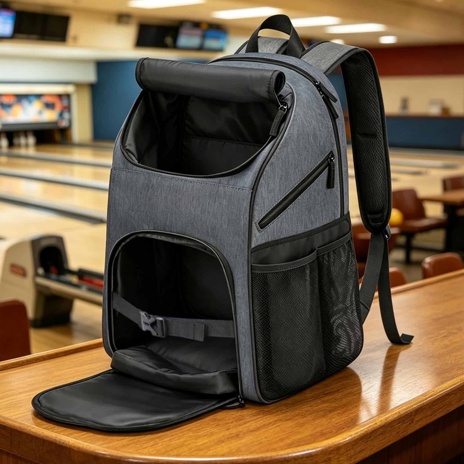 Bolsa de bolos Accesorios amplios para guardar artículos deportivos