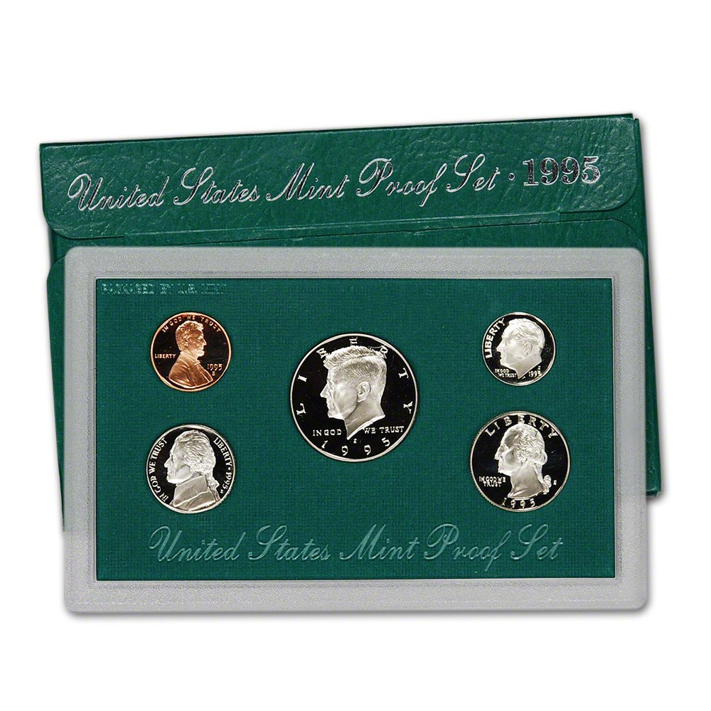 1995 S US Mint Proof Set OGP at Amazon's Collectible Coins Store