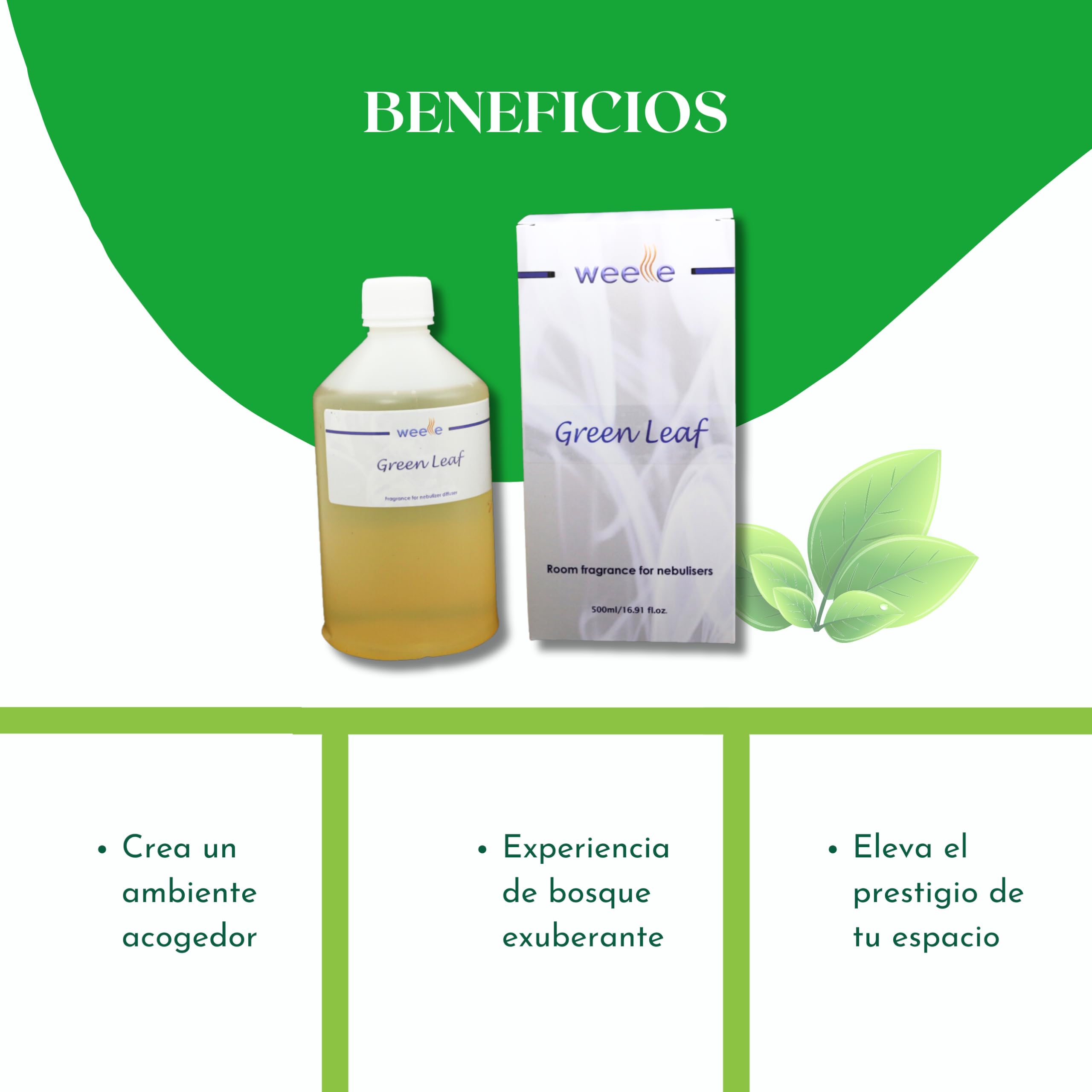 Recambio Ambientador para Difusores de Nebulización Profesionales 500 ml Perfume para Hogar