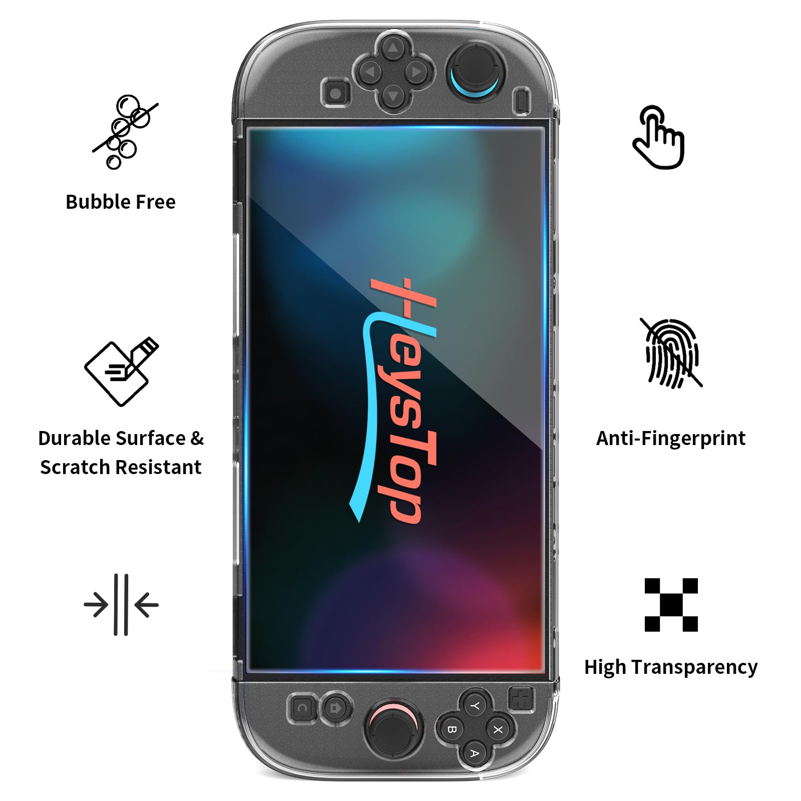 HEYSTOP Protective Case for Nintendo Switch 2 Accessory Kit Cover Pouch , Protective Case Dockable Switch 2 with Screen Protector Switch 2 for Nintendo Switch 2 Console