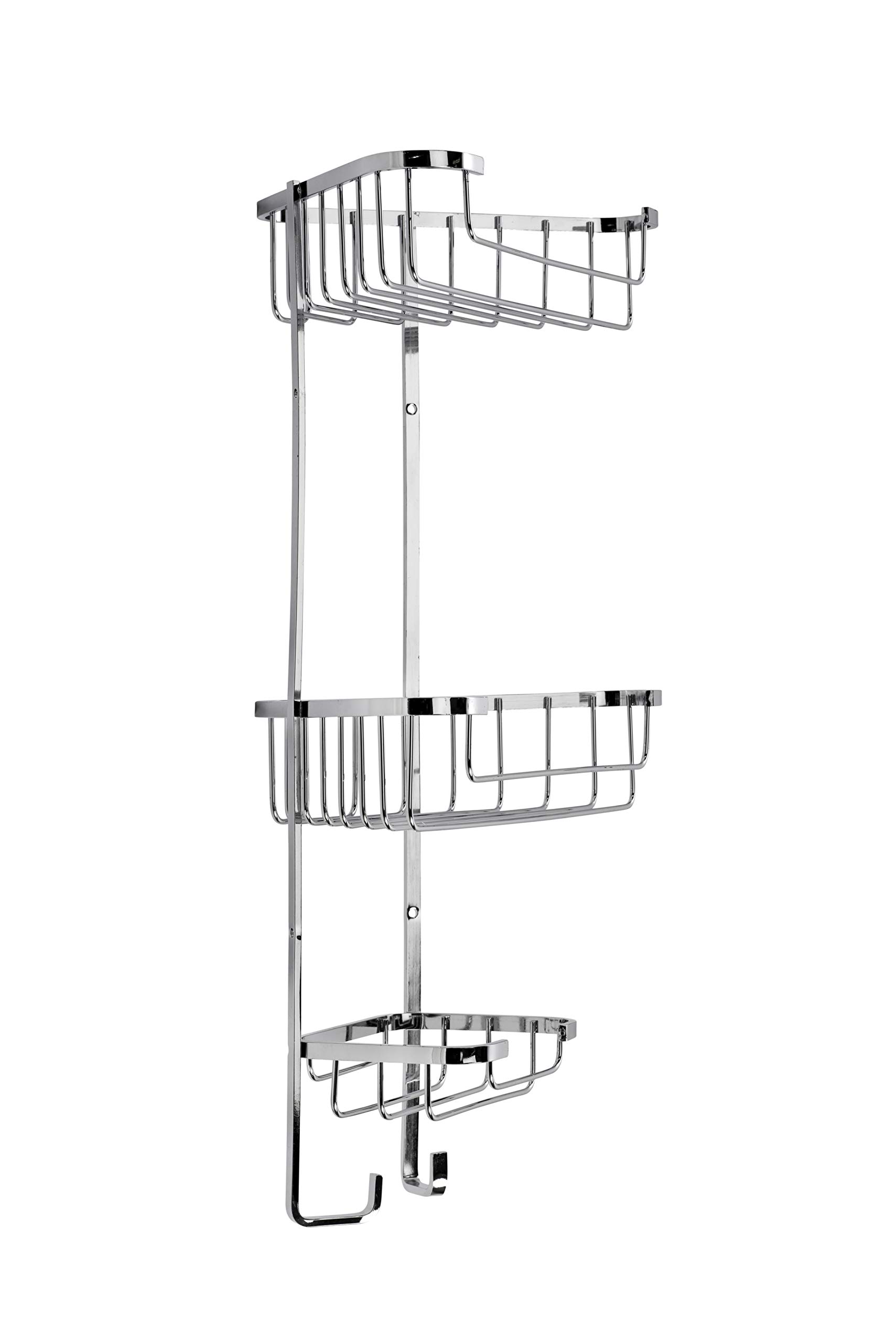 10 Year Rust Free Guarantee QM392841 Croydex Stainless Steel Three Tier