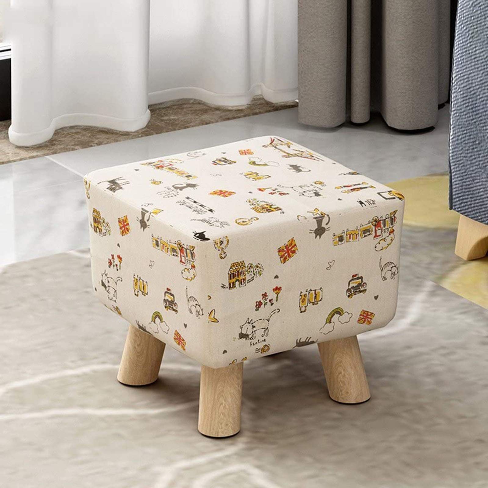 Tabouret canapé chic DASHADAO E pour un salon chaleureux et cosy