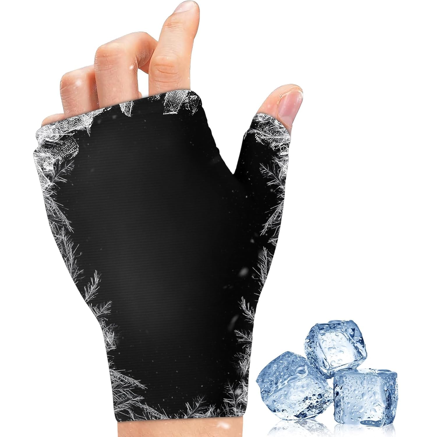 Kühlpads Gel Arthrose Handschuhe, Kalt Warm Kompresse fur Verstauchung, Schwellung, Schmerzen in Händen und Handgelenken, kühlhandschuhe chemotherapie fur Tenosynovitis, arthrose, Rheuma (XL) Drogerie & Körperpflege