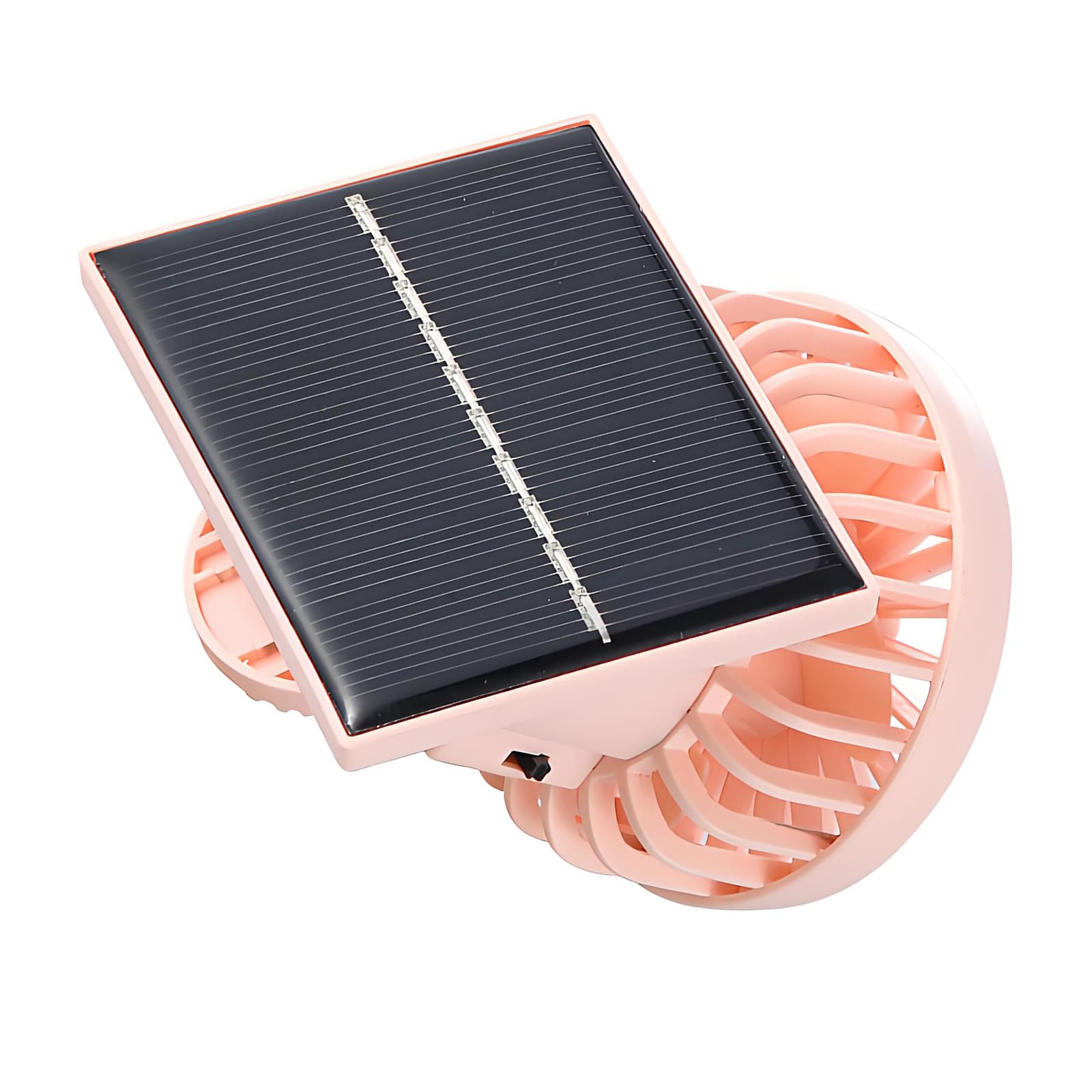 TAZIZI Multifunctional Clip on Hat Fan Portable Solar Power Lightweight 3 Speed Cooling Fan for Fishing Hiking Travel Fishing Solar