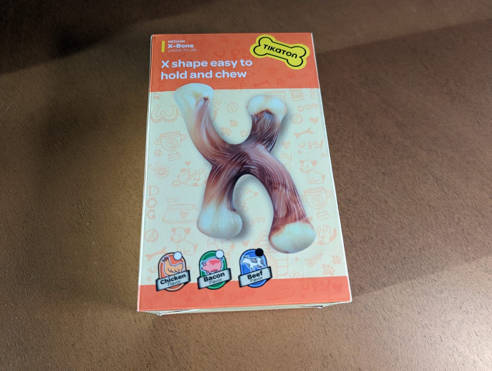 3/mo Finance Tikaton XBone Durable Dog Chew Toy for Aggressive