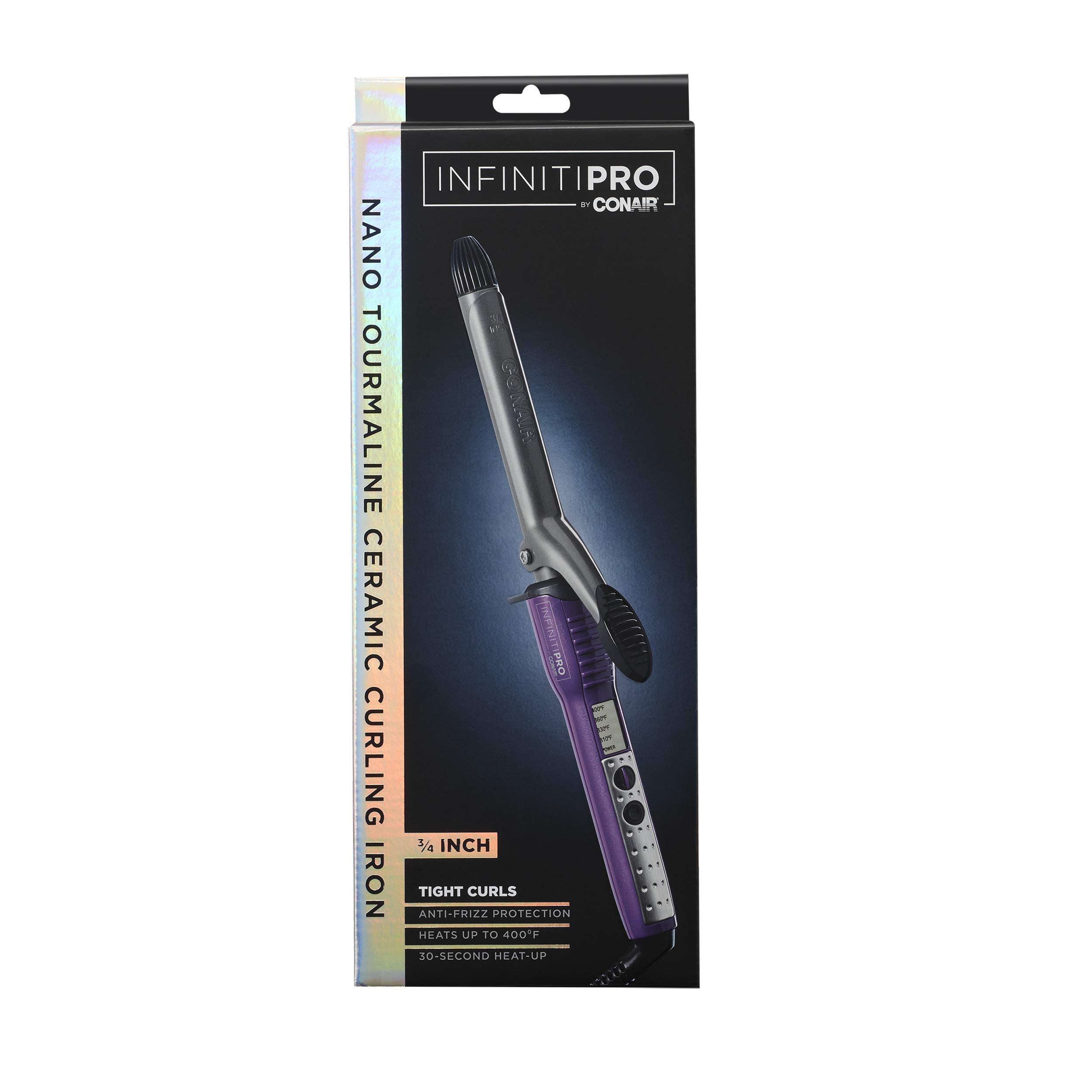 Buy INFINITIPRO BY CONAIR Nano Tourmaline Ceramic Curling Iron, 3/4