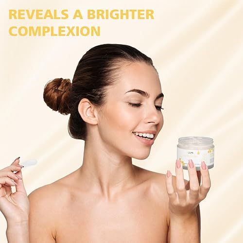 Miniatura 7 de CZZXI Exfoliante facial y exfoliante facial con miel de manuka, vitamina C y niacinamida, exfoliante suave para reducir la piel seca, acné, puntos