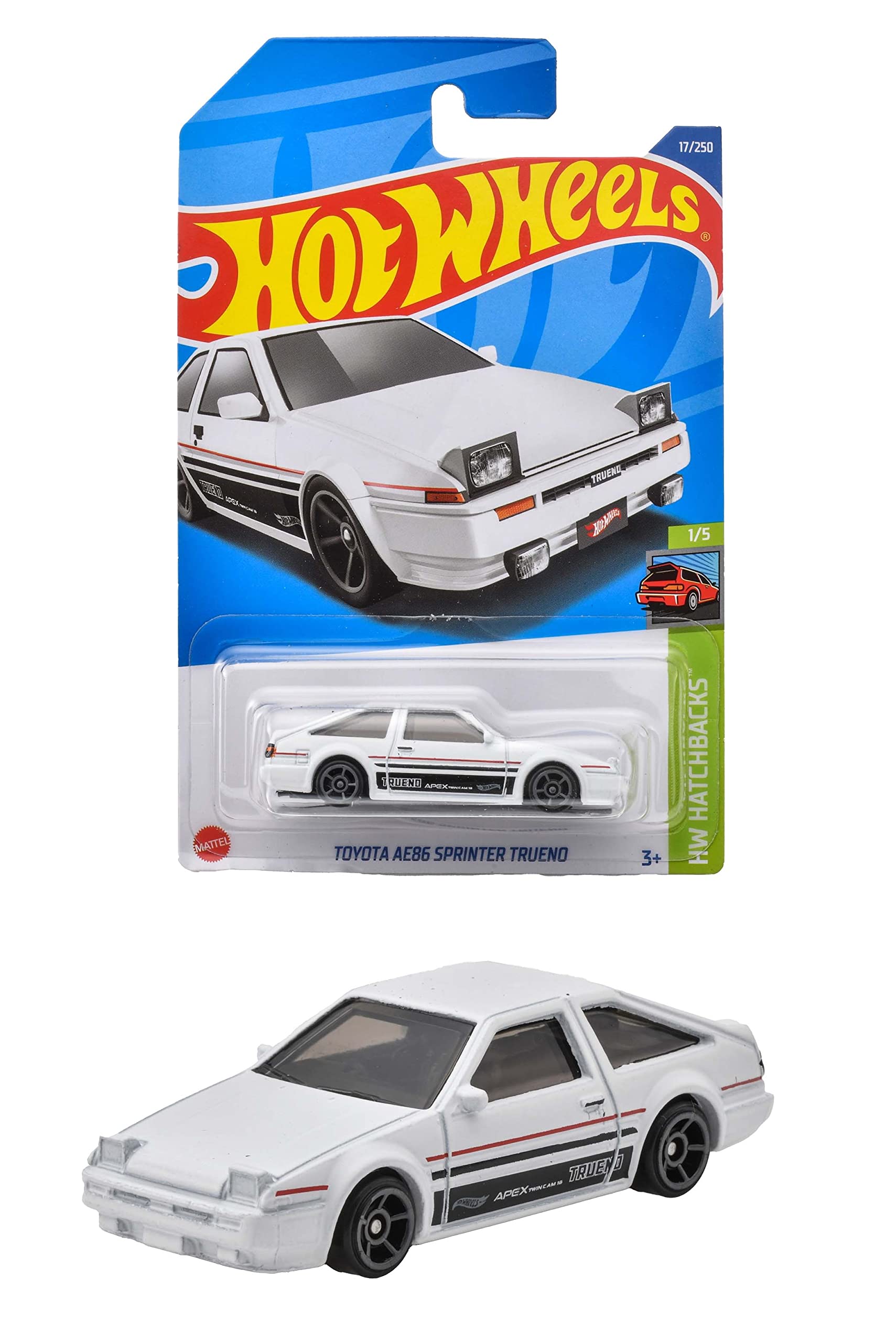 ホットウィール 頭文字D AE86 新装版 頭文字D新装版 全巻購入特典