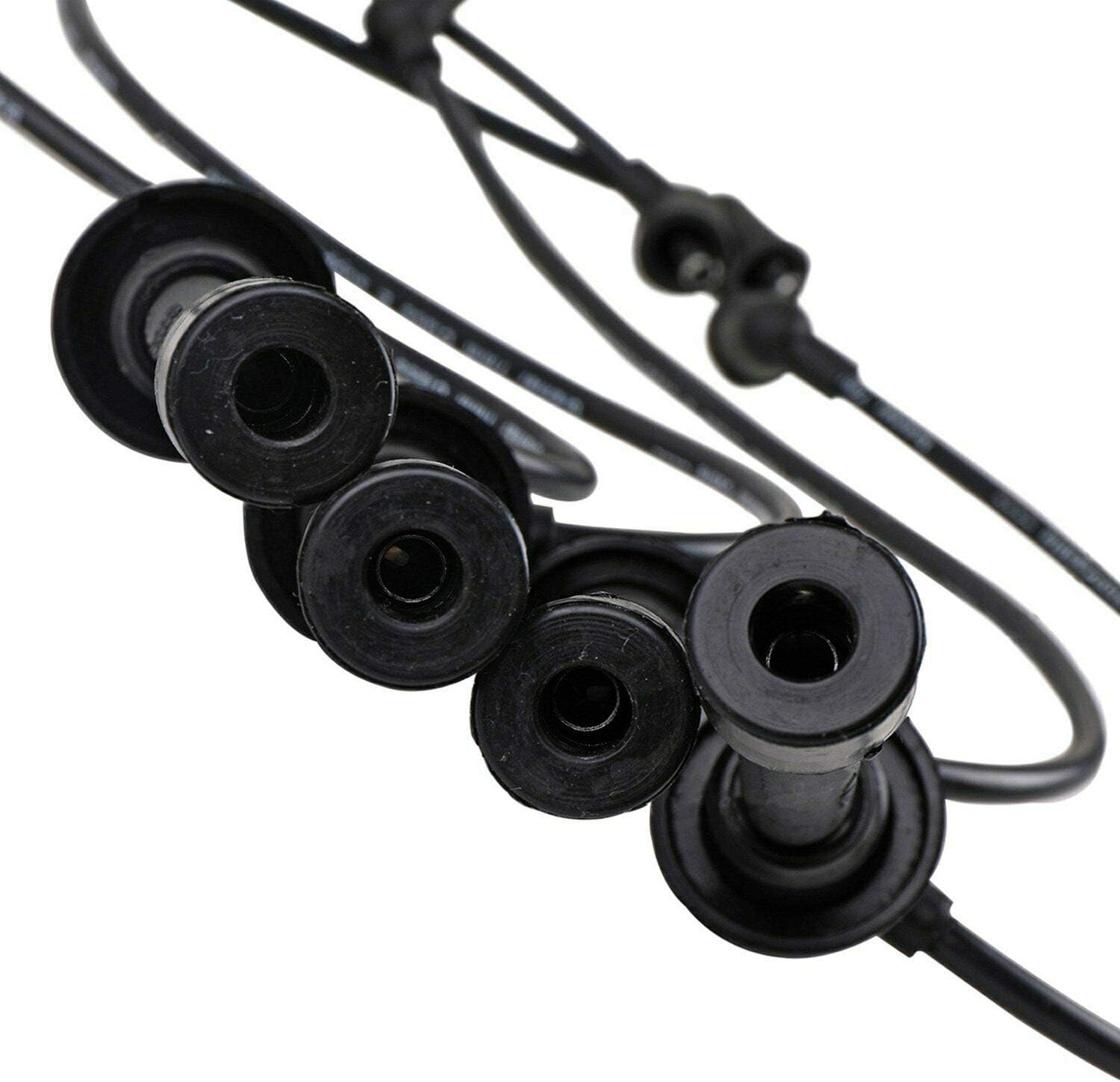 Ignition Spark Plug Wires 7mm 4PC Set for 1993-1998 Mitsubishi Galant for 1993-1996 Mirage 1.8L for 1992-1994 Dodge Plymouth Colt for 1992-1996 Eagle Summit