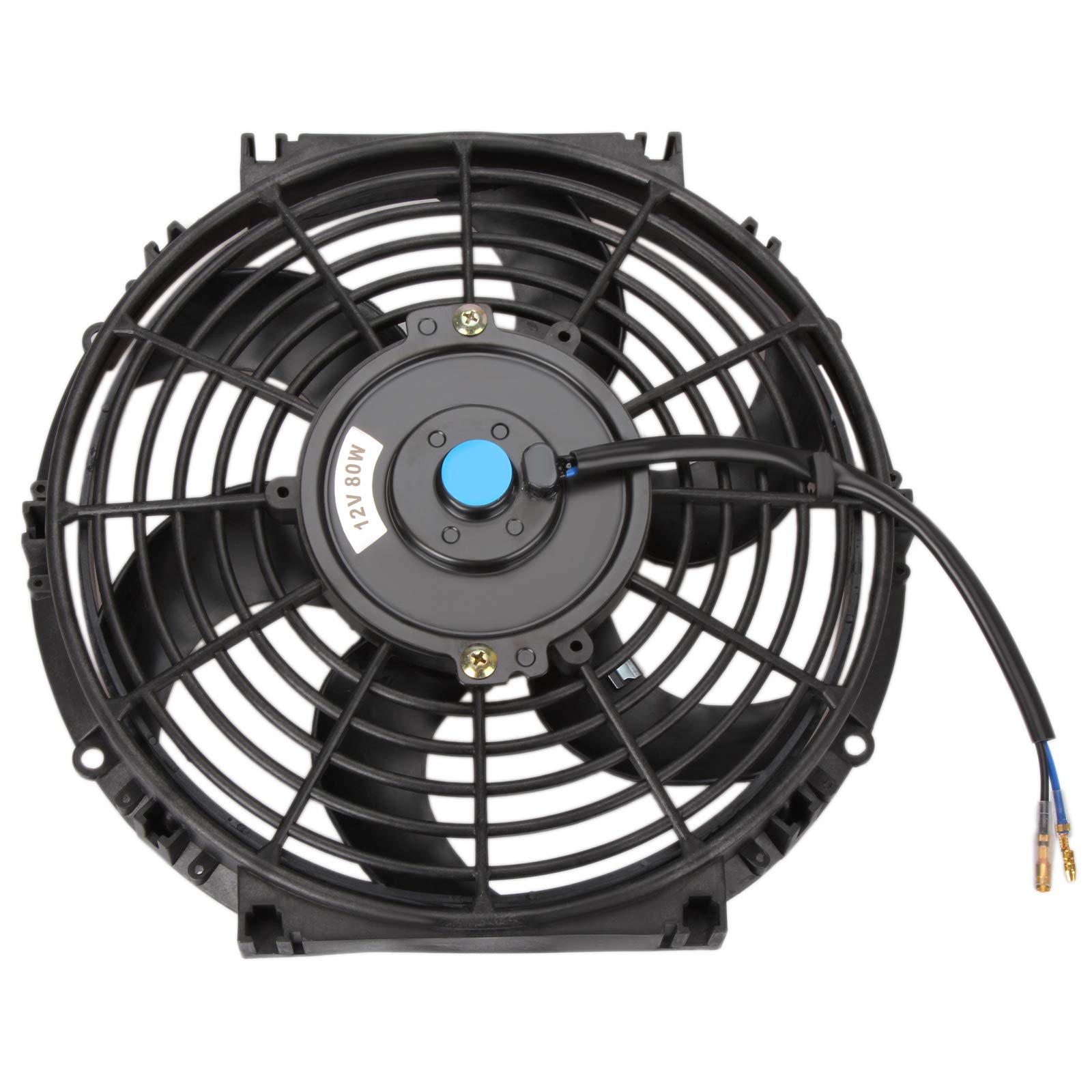 Universal 10" 80W Elektrische Lüfter Wasserkühler Kühlerlüfter Kühler mit Montagesatz