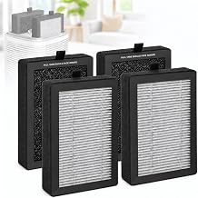 LV-H128 Replacement Filter Compatible with LEVOIT Air Purifier 4 Pack