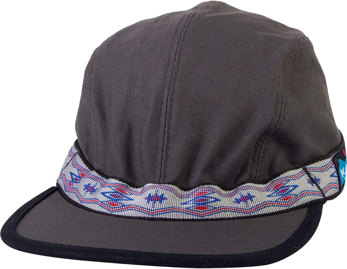 KAVU Organic Strapvisor Strapcap Visor Lightweight - Steel Blue - S