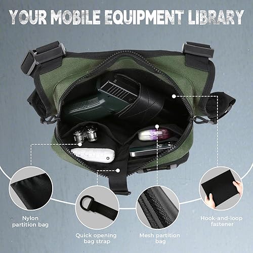 Miniatura 3 de Bolsa de pecho para deportes al aire libre para hombres, chaleco de pecho se adapta a la mayoría de pistolas, mochila ajustable EDC de viaje para