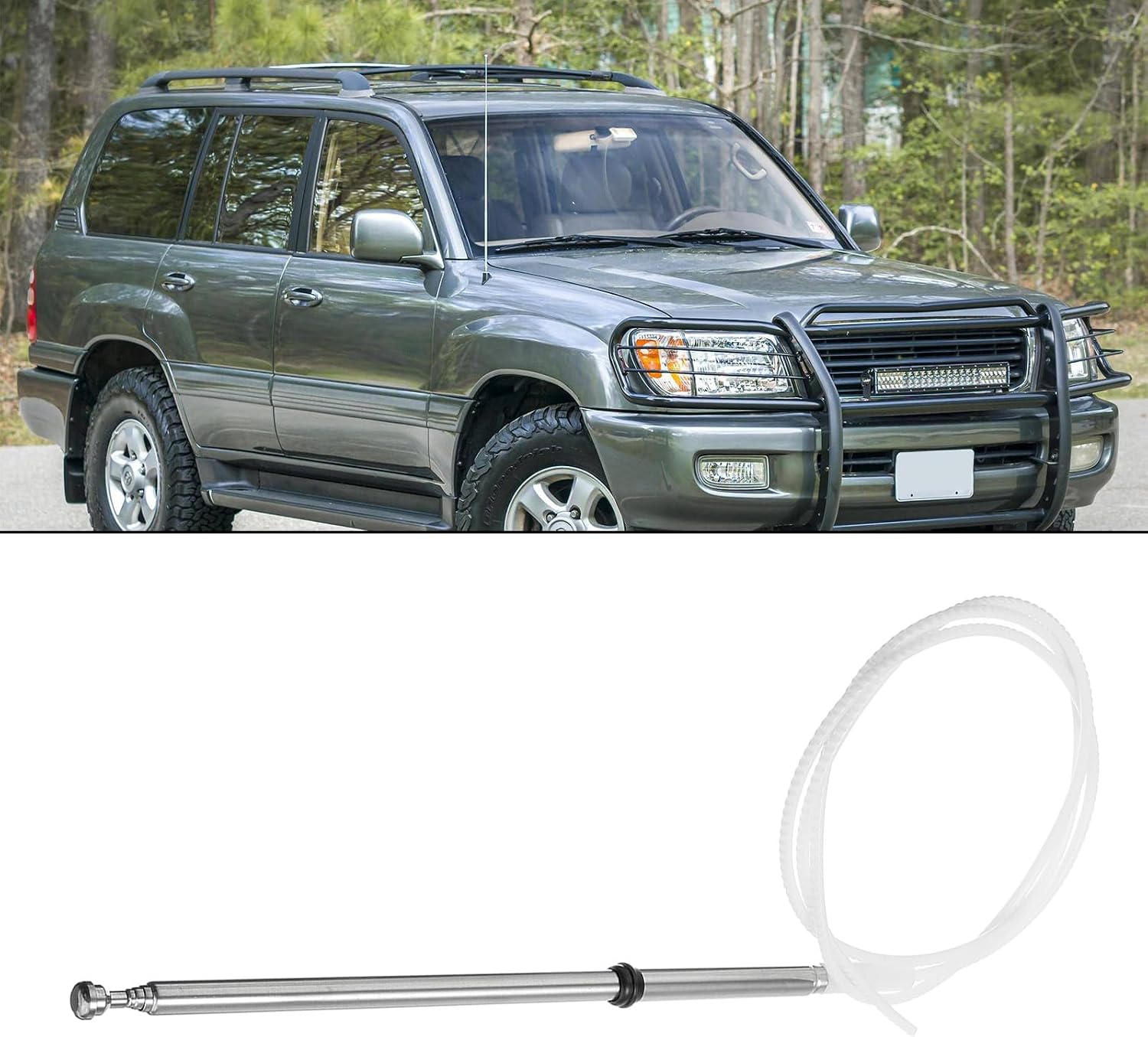 #86337-60151 86337-35111 Power Antenna Mast Compatible with Toyota Land Cruiser 2001/1998-2008,Lexus LX470 1998-2007