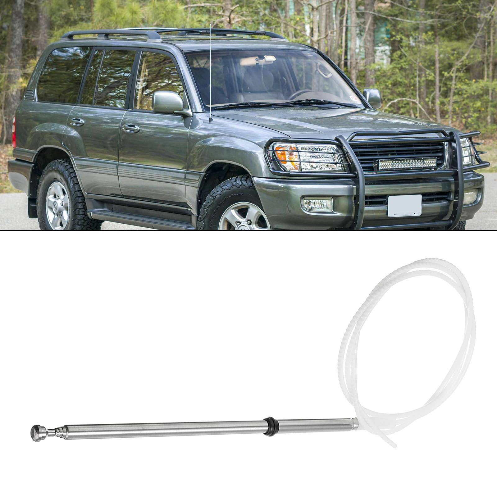 MODIGT Power Antenna Mast Compatible with Toyota Land Cruiser 1998-2007,Lexus LX470(1998-2007),Replace Part Number #86337-60151 86337-35111