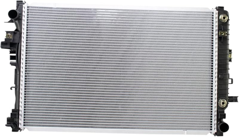 Radiador TRQ de alumínio 1 fileira com fluxo cruzado RDA80408 – Buick LaCrosse e Chevrolet Malibu